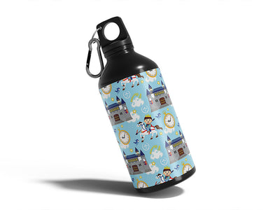 journey back fantasy Water Bottle DIY Stickers
