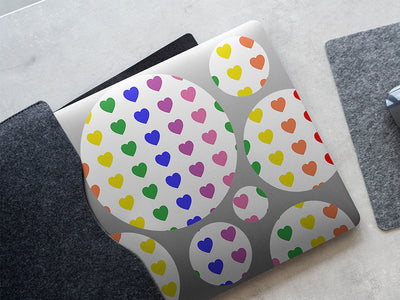 joy within heart DIY Laptop Stickers