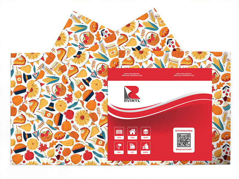 joyful bounty  Craft Vinyl Sheet Pack