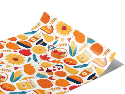Joyful Bounty Americana Vinyl Wraps~Rwraps Series 914 Digitally Printed Vinyl Wrap~1