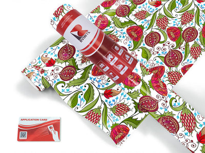 joyful dahlia floral Craft Vinyl Roll