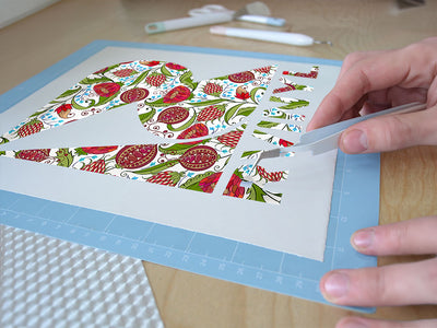 joyful dahlia floral Easy Weed Craft Vinyl