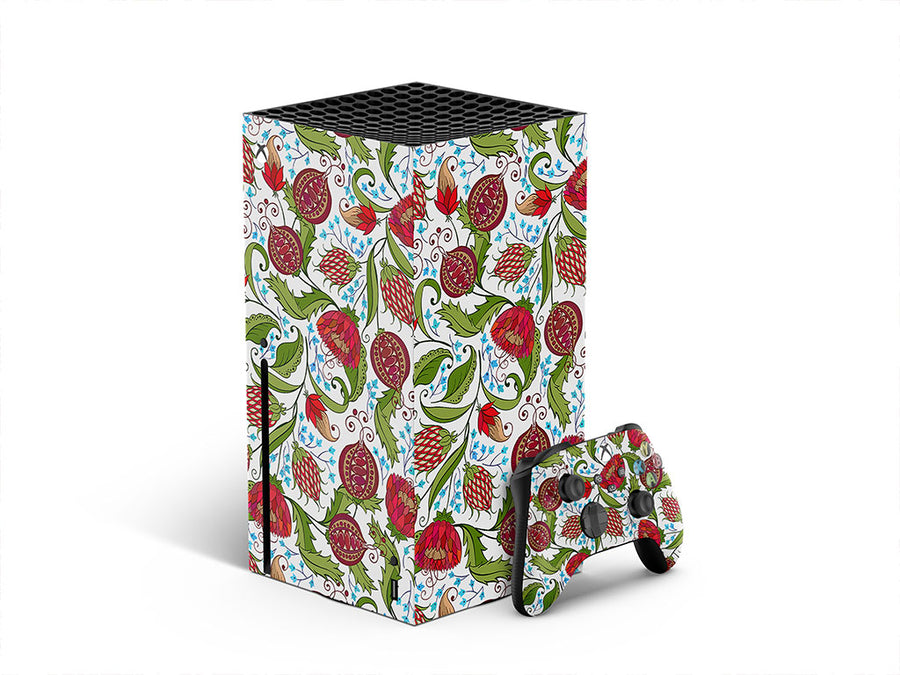 joyful dahlia floral XBOX DIY Decal