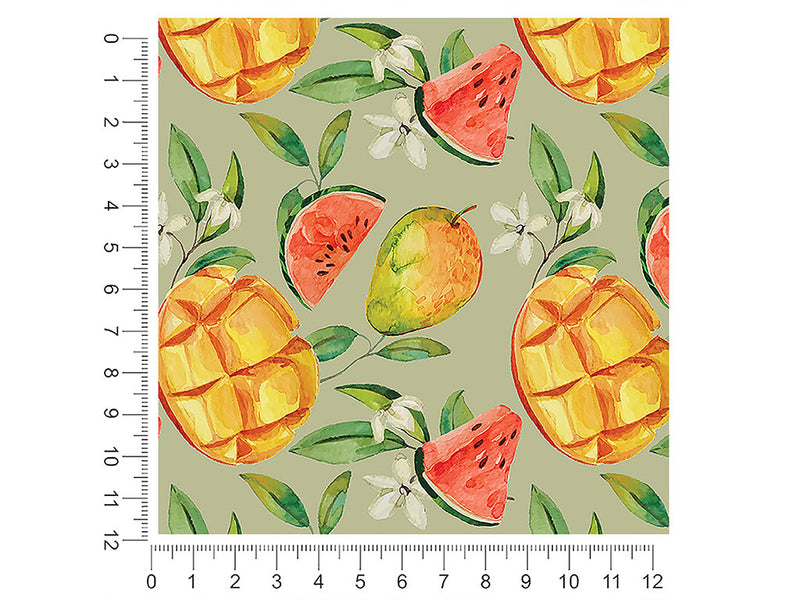 juicy sweet fruit 1ft x 1ft Craft Sheets