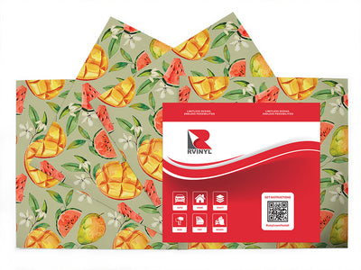 juicy sweet fruit Craft Vinyl Sheet Pack