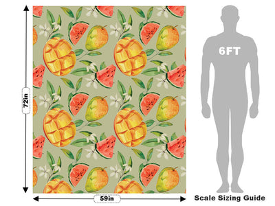 Juicy Sweet Fruit Vehicle Wrap Scale~Rwraps Series 914 Juicy Sweet Fruit Measurements~1