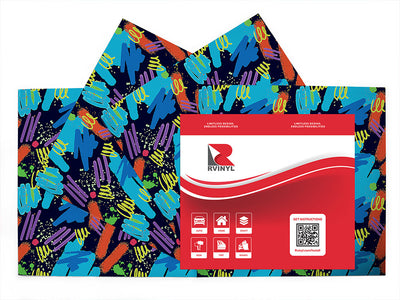 jump around retro Craft Vinyl Sheet Pack