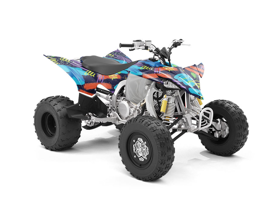 Jump Around Retro ATV Wrapping Vinyl