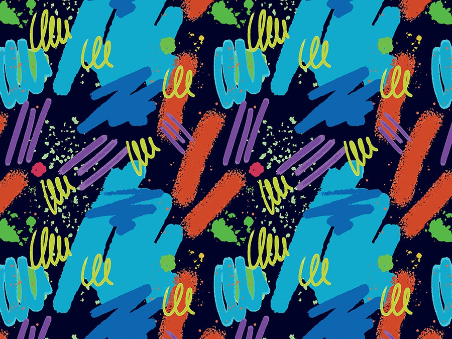 Jump Around Retro Vinyl Wrap Pattern~Rwraps Series 914 Digitally Printed Vinyl Wrap~0