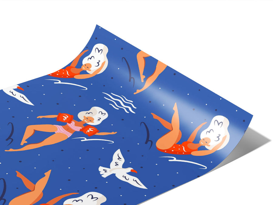 Jump In Summertime Vinyl Wraps~Rwraps Series 914 Digitally Printed Vinyl Wrap~0