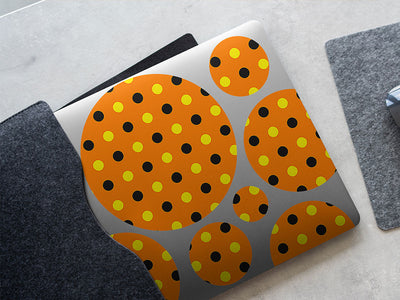 jump scare polka dot DIY Laptop Stickers