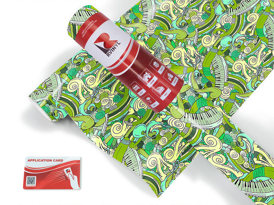 jungle chords music Craft Vinyl Roll