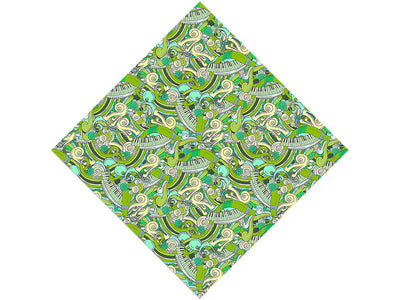 Jungle Chords Music Vinyl Wrap Pattern