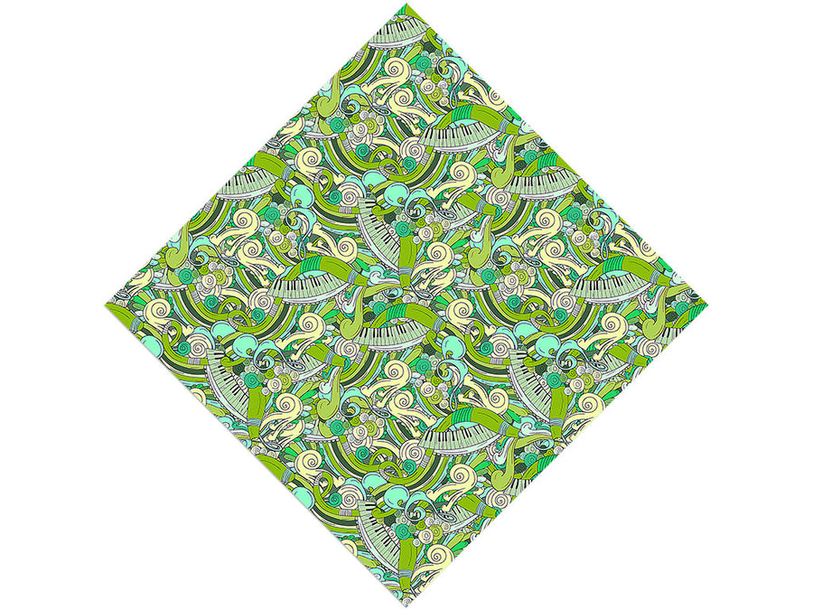 Jungle Chords Music Vinyl Wrap Pattern