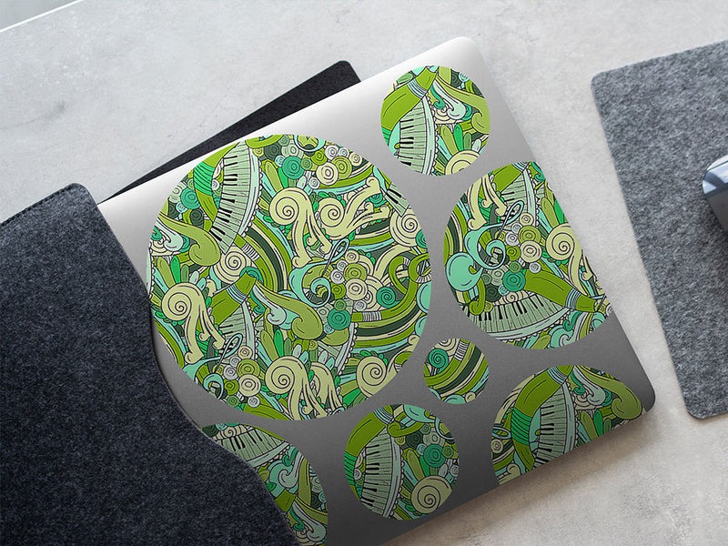 jungle chords music DIY Laptop Stickers