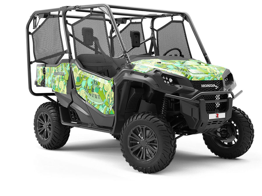 Jungle Chords Music Utility Vehicle Vinyl Wrap