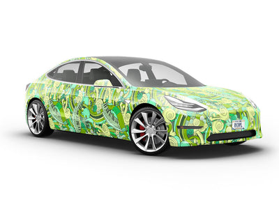 Jungle Chords Music Vehicle Vinyl Wrap