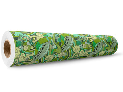 Jungle Chords Music Wrap Film Wholesale Roll~Rwraps Series 914 Digitally Printed Vinyl Roll~5