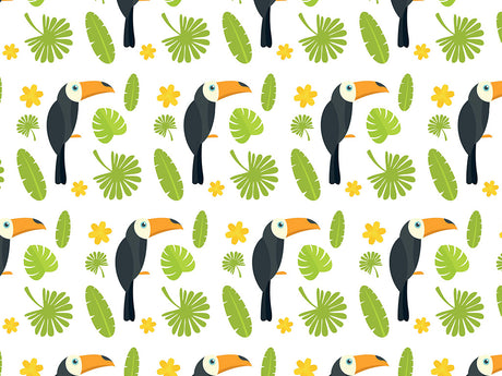 Jungle Greens Birds Vinyl Wrap Pattern~Rwraps Series 914 Digitally Printed Vinyl Wrap~0