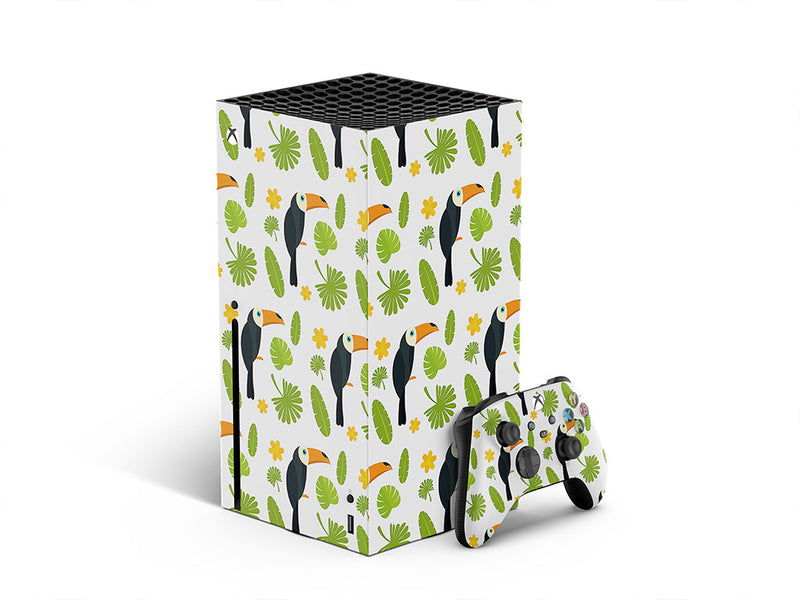 jungle greens bird XBOX DIY Decal
