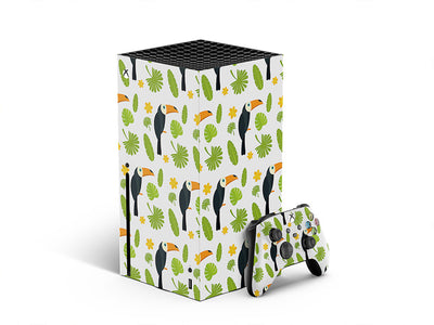jungle greens bird XBOX DIY Decal