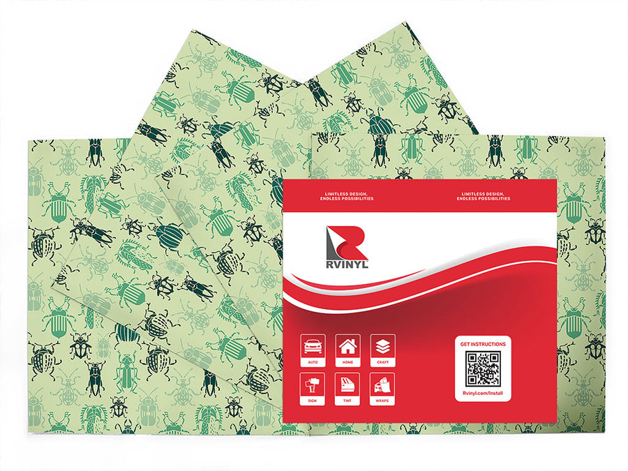 jungle home bug Craft Vinyl Sheet Pack