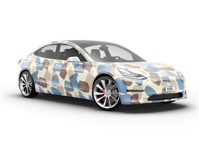 Jungle Mud Cobblestone Vehicle Vinyl Wrap