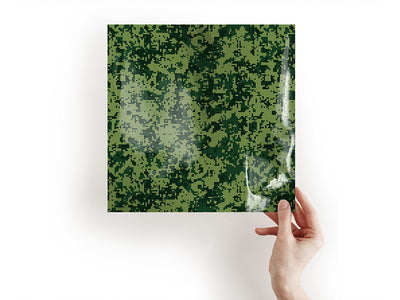 jungle pixel camouflage Craft Sheets