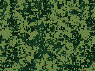 Jungle Pixel Camouflage Vinyl Wrap Pattern~Rwraps Series 914 Digitally Printed Vinyl Wrap~0
