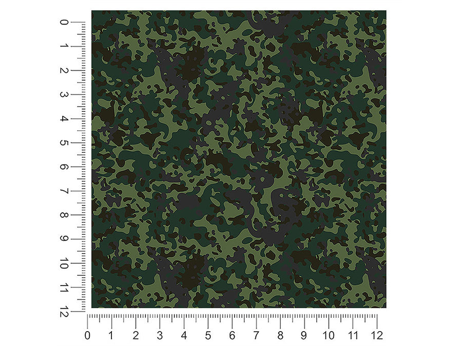 juniper multicam camouflage 1ft x 1ft Craft Sheets