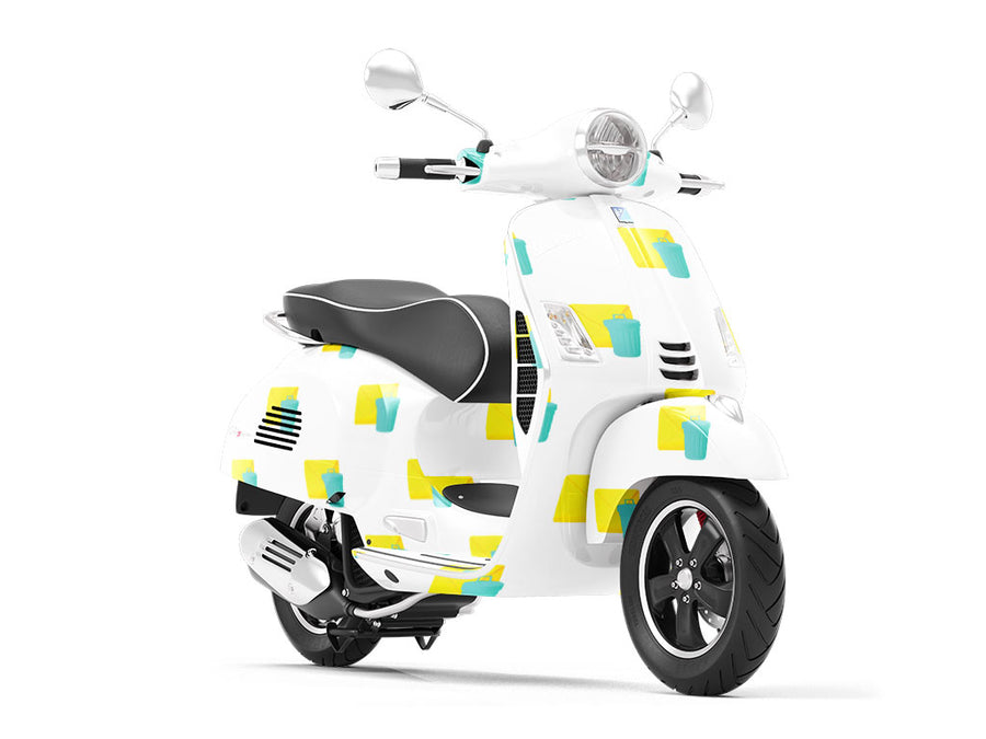 Junk Mail Technology Vespa Scooter Wrap Film