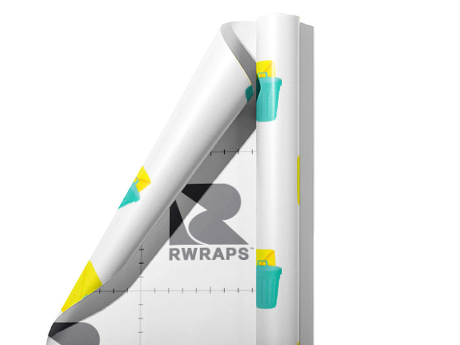 Junk Mail Technology Wrap Film Sheets~Rwraps Series 914 Junk Mail Technology Scrolled Sheet~4