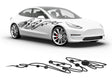 3M Matte Black Jupiter Body Graphic~Full Side Auto Decal Kit~0