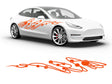 3M Bright Orange Jupiter Body Graphic~Full Side Auto Decal Kit~0