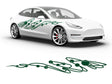 3M Dark Green Jupiter Body Graphic~Full Side Auto Decal Kit~0
