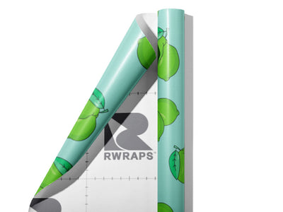 Kaffir  Fruit Wrap Film Sheets~Rwraps Series 914 Kaffir  Fruit Scrolled Sheet~3