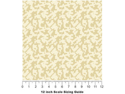 Kalahari Digital Camouflage Vinyl Film Pattern Size 12 inch Scale~Rwraps Kalahari Digital Camouflage Sizing Chart~3