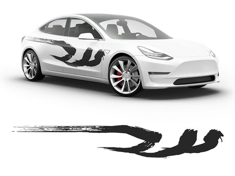 Kanji Body Graphic~Full Side Auto Decal Kit~0