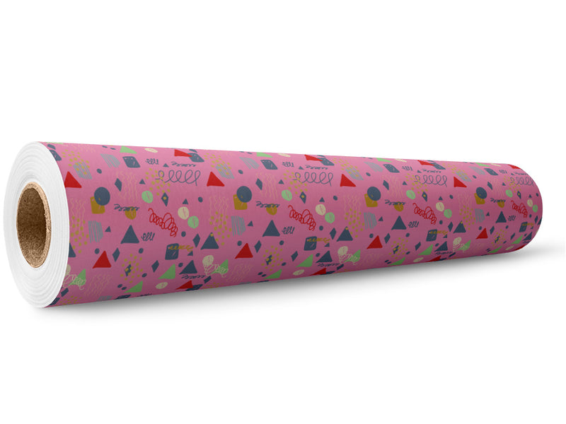 Kept Woman Abstract Wrap Film Wholesale Roll~Rwraps Series 914 Digitally Printed Vinyl Roll~5
