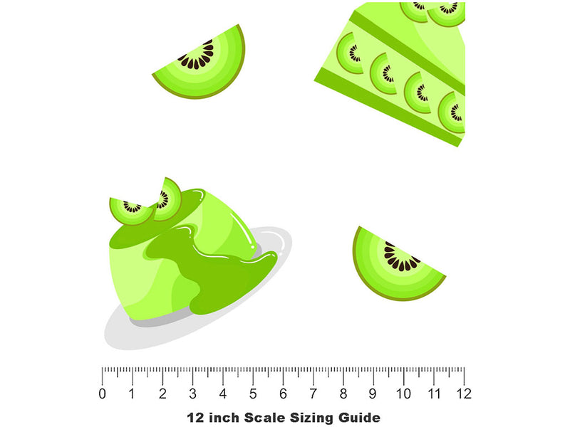 Key Pie Fruit Vinyl Film Pattern Size 12 inch Scale~Rwraps Key Pie Fruit Sizing Chart~2