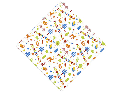 Keystone State Americana Vinyl Wrap Pattern