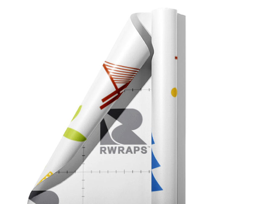 Keystone State Americana Wrap Film Sheets~Rwraps Series 914 Keystone State Americana Scrolled Sheet~4