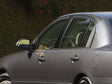 kia amanti 2004-2009 Brushed Aluminum Black Pillar Cover Diagram