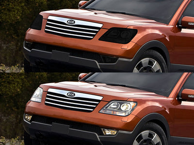 kia borrego 2009-2009 Headlight Tint Appearance