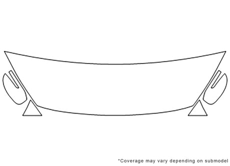 cadenza 3M Clear Bra Hood Precut PPF Diagram