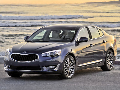 kia cadenza 2014-2016 Piano Black Pillar Trim