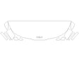 carnival 3M Clear Bra Hood Precut PPF Diagram