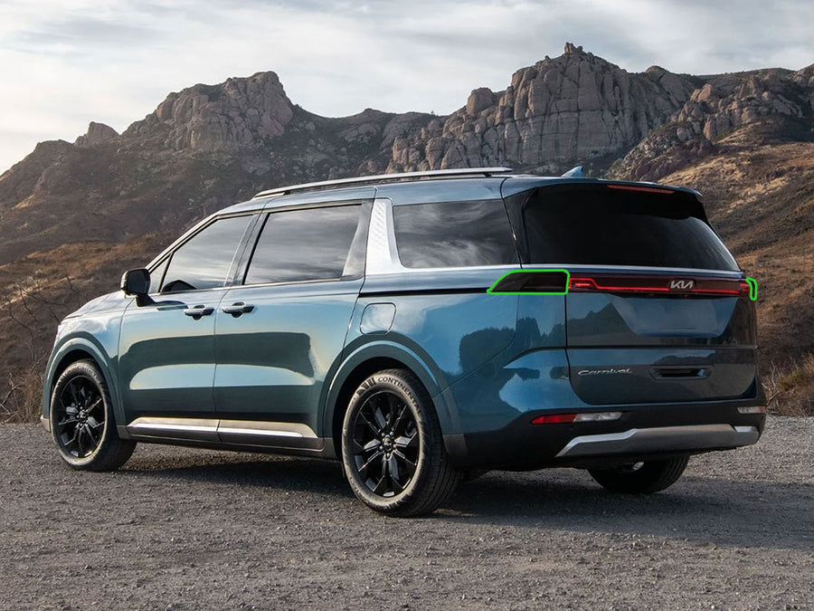 carnival Tail Light Tint Installation Points