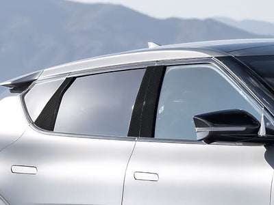kia ev6 2022-2023 Carbon Fiber Pillar Cover Diagram