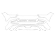ev6 Avery Dennison Clear Bra Door Cup Precut PPF Diagram